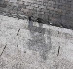 The shadows cast by people who literally vaporized or 