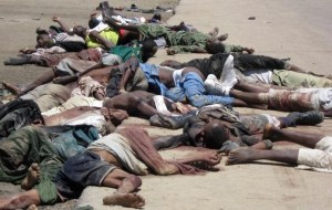 According to Amnesy International, nearly 2,000 people were massacred on January 10 alone by Islamic terrorists in Nigeria. Photo courtesy: Elombah.com