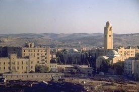 King David Hotel and YMCA, Jerusalem, 1950