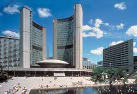 Toronto City Hall - where you can still hear O Canada. Credit: Canadian Encyclopedia
