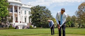 Working hard - or hardly working - at the White House
