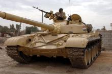 ISIS captured many tanks from the Iraqi army, including the relatively modern Soviet T-72, of which it may have as many as 10.