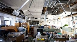 At 4:30 AM on September 4, 2010, an earthquake measuring 7.1 on the Richter scale struck Canterbury, New Zealand. This school was scheduled for seismic upgrading not yet completed. It was completely destroyed - thankfully before kids came to class that Monday.