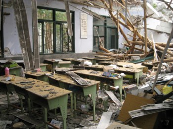 On the afternoon of Monday, May 12, 2008, a massive earthquake, measuring 7.9 on the Richter Scale, rocked China. The epicenter was Wenchuan County, Sichuan, northwest of Chengdu. Of 500 elementary school students here, 241 were killed.