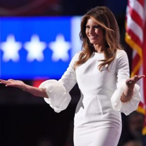 Melania Trump showstrue class at the Republican National Convention in Cincinnati in