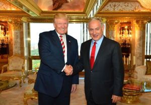 Donald Trump and Israeli Prime Minister Benjamin Netanyahu met November 10 at Trump Tower. (Credit: Jerusalem Post)