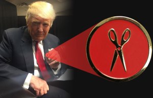 Donald Trump REALLY believes in cutting red tape :)